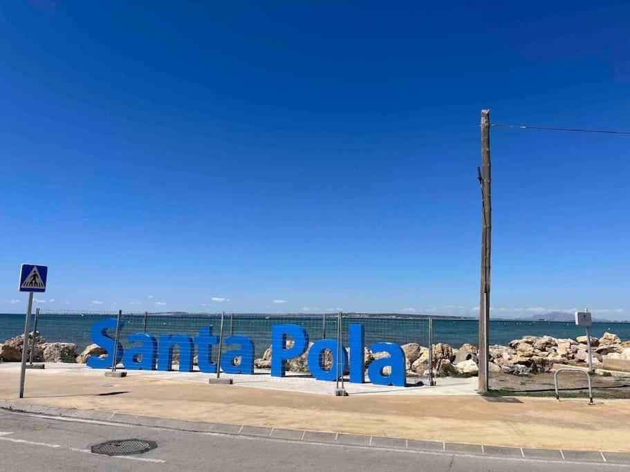 Apartamento Con Preciosas Vistas A Pie De Playa サンタ・ポラ エクステリア 写真